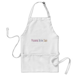 Powered By Ice Cream Adult Apron