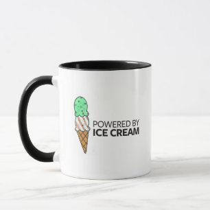 Powered by Ice Cream Mug