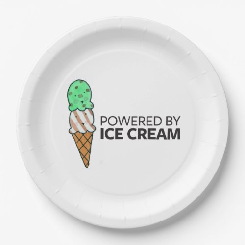 Powered by Ice Cream Paper Plates