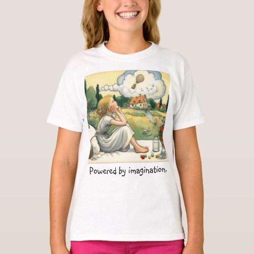 Powered By Imagination 01 T_Shirt