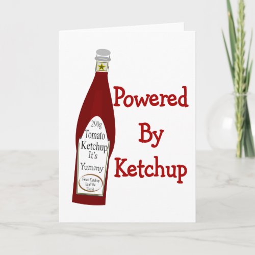 Powered By Ketchup Card