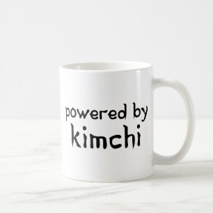 POWERED BY KIMCHI COFFEE MUG