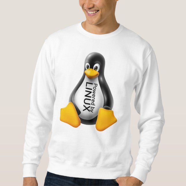 Powered by Linux Sweatshirt (Front)