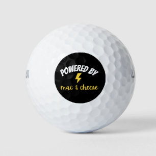 Powered By Mac and Cheese Golf Balls