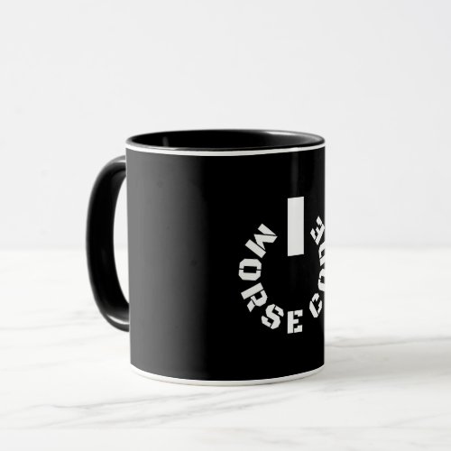 Powered by Morse Code Mug