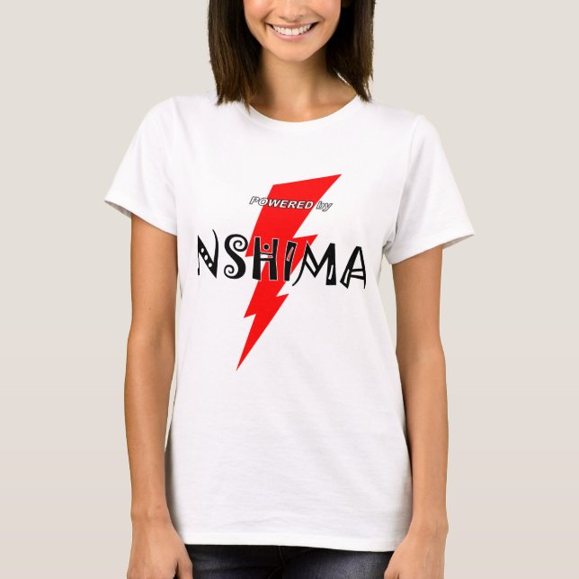 Powered by Nshima 7 T-Shirt (Front)