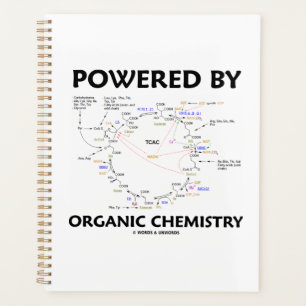 Powered By Organic Chemistry Krebs Cycle Humor Planner