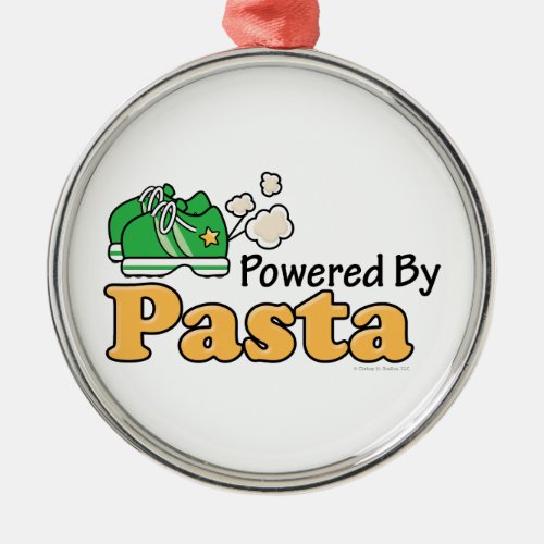 Powered By Pasta Ornament