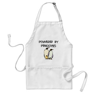 Powered By Penguins Adult Apron
