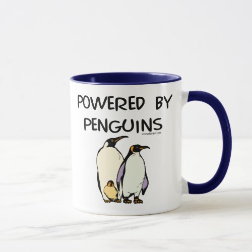 Powered By Penguins Mug