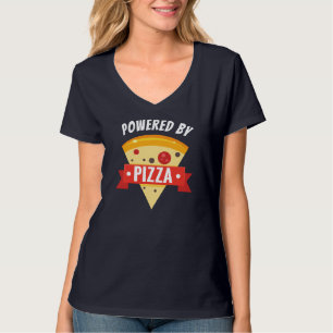 Powered by Pizza - Food Lover Foodie T-Shirt