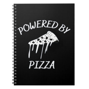 Powered By Pizza Notebook