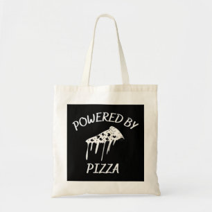 Powered By Pizza Tote Bag
