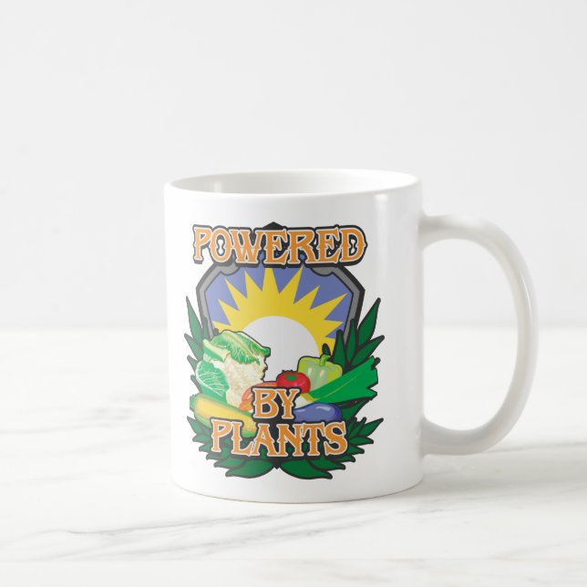 Powered by Plants Coffee Mug (Right)