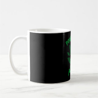 Powered by plants vegan vegetarian plant-based coffee mug