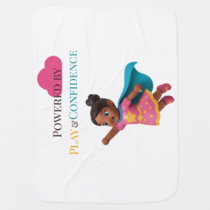 Powered by Play and Confidence Baby Blanket