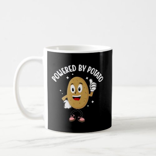 Powered By Potato Chips  Vegetarian Spud Life Frie Coffee Mug