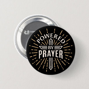 Powered by prayer button