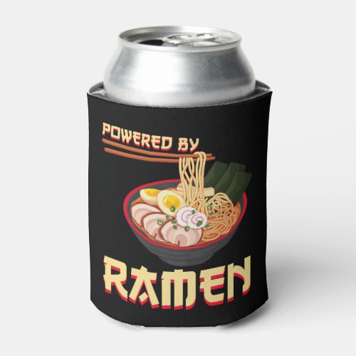 Powered By Ramen Japanese Anime Noodles Can Cooler