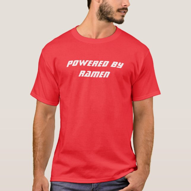 Powered by Ramen T-Shirt (Front)