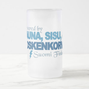 Powered by Sauna, Sisu & Kossu mug
