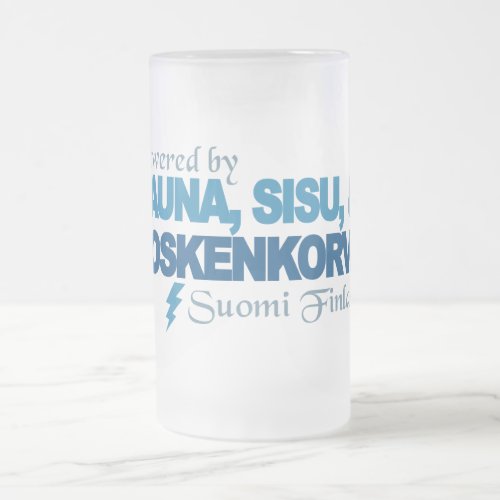 Powered by Sauna Sisu  Kossu mug