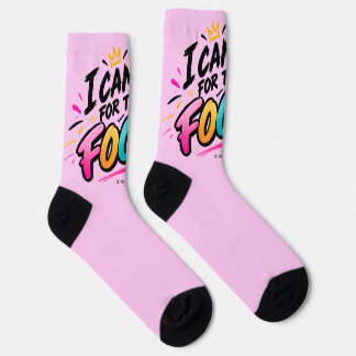 Powered by Snacks – Food Lover Socks | ZOZAMI