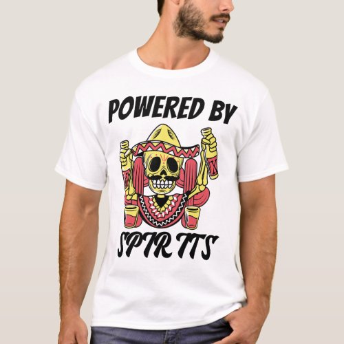 Powered By Spirits Male T_Shirt