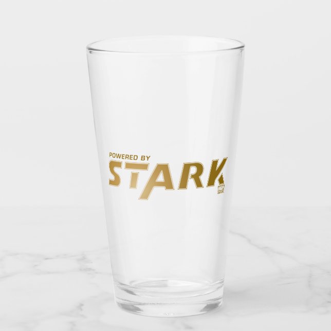 Powered By Stark Logo Glass (Front)