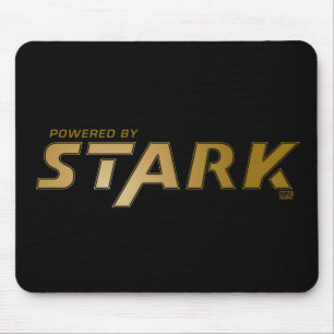 Powered By Stark Logo Mouse Pad