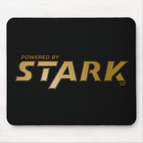 Powered By Stark Logo Mouse Pad