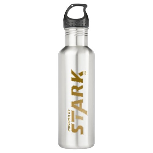 Powered By Stark Logo Stainless Steel Water Bottle