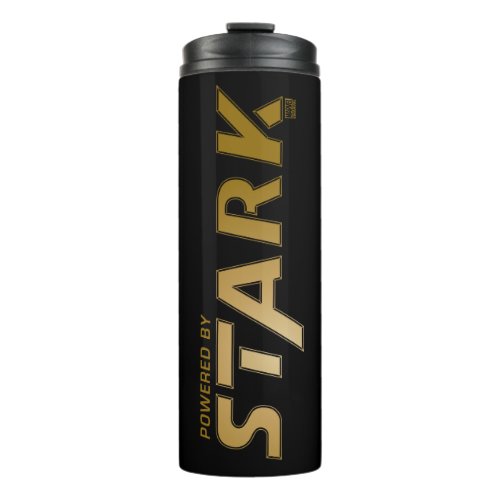 Powered By Stark Logo Thermal Tumbler