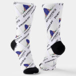 Powered By Statistics Bell Curve Stats Humor Socks