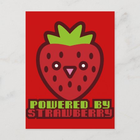 Powered By Strawberry Postcard