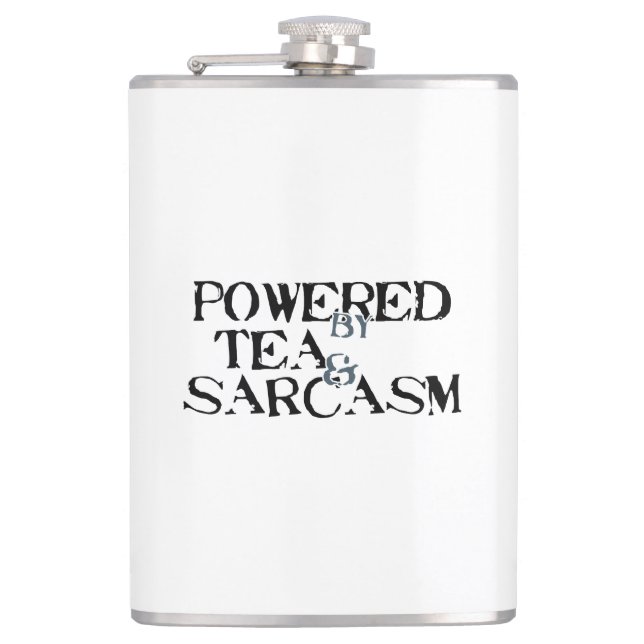 Powered by Tea & Sarcasm Flask (Front)