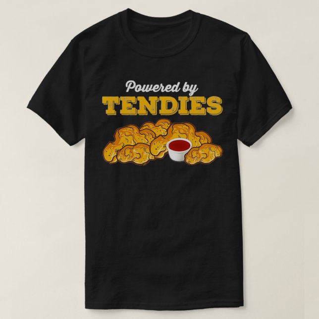 Powered by Tendies Chicken Tender Pullover  (Design Front)