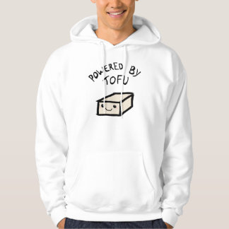 Powered by tofu, hoodie