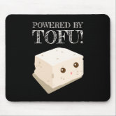 Mousepad Tofu de Kawaii que que as pessoas amem o tofu