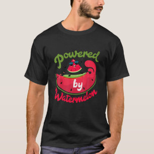 Powered By Watermelon Melon Lovers T-Shirt