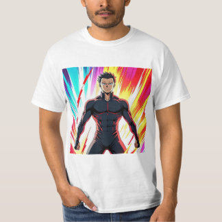 Powerful Anime Hero Transformation – Dynamic Energ T-Shirt