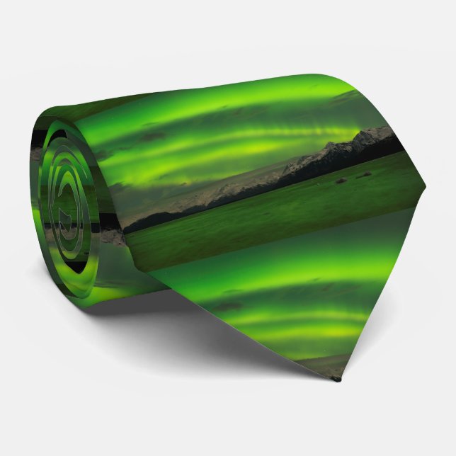 Powerful Aurora Neck Tie (Rolled)