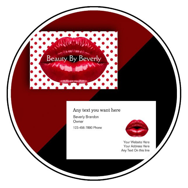 Powerful Beauty Business Cards (Creator Uploaded)