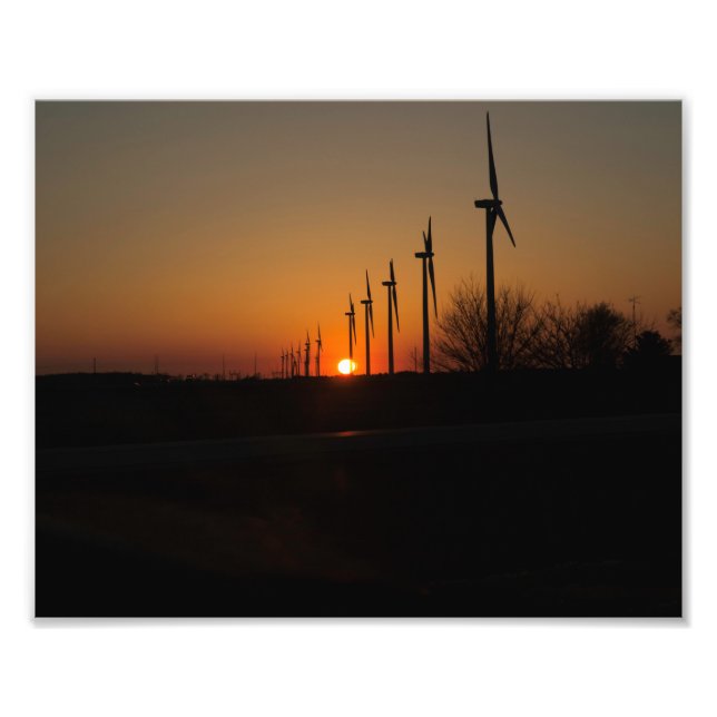 Powerful Ending to the Days End - Photo Print (Front)