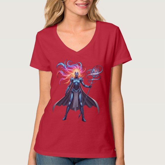 Powerful Ethereal Spellcaster for Modern Witches T-Shirt (Front)