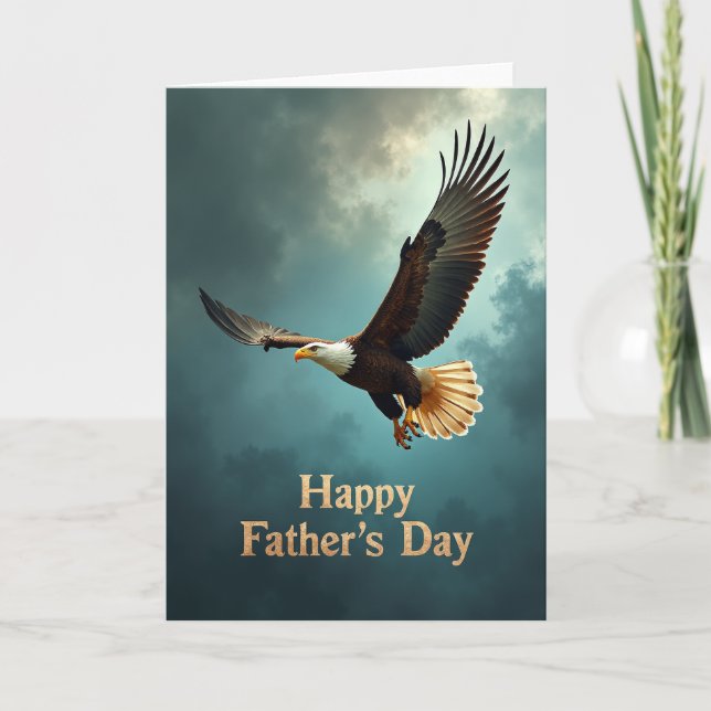 Powerful Fathers Day Card (Front)