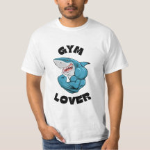 Powerful Fins: 'Gym Lover' Tee