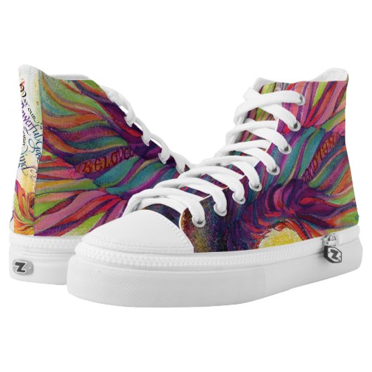 Powerful God High Top Shoes (Pair)