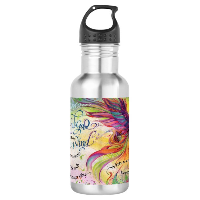 Powerful God Water Bottle (Front)