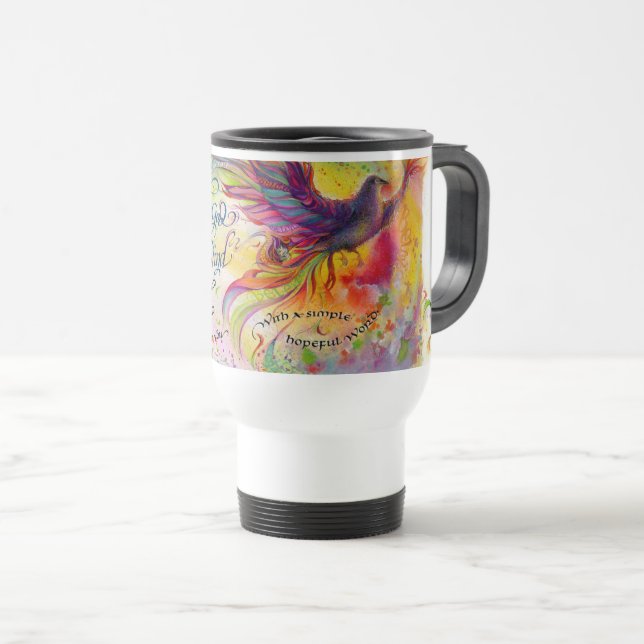 Powerful God/Wind Travel Mug (Front Right)